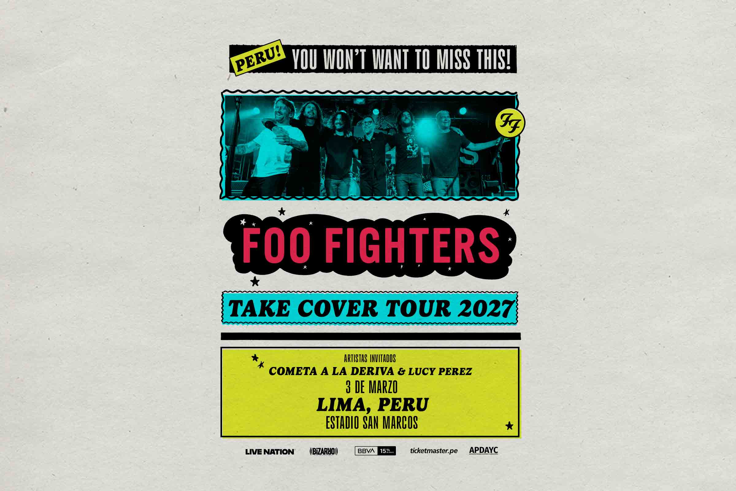 concierto Foo fighters