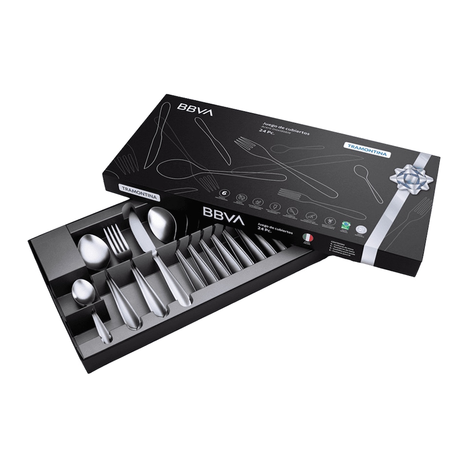 Set de 24 cubiertos Tramontina