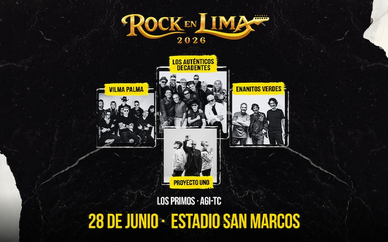 Ganadores del sorteo Rock en Lima